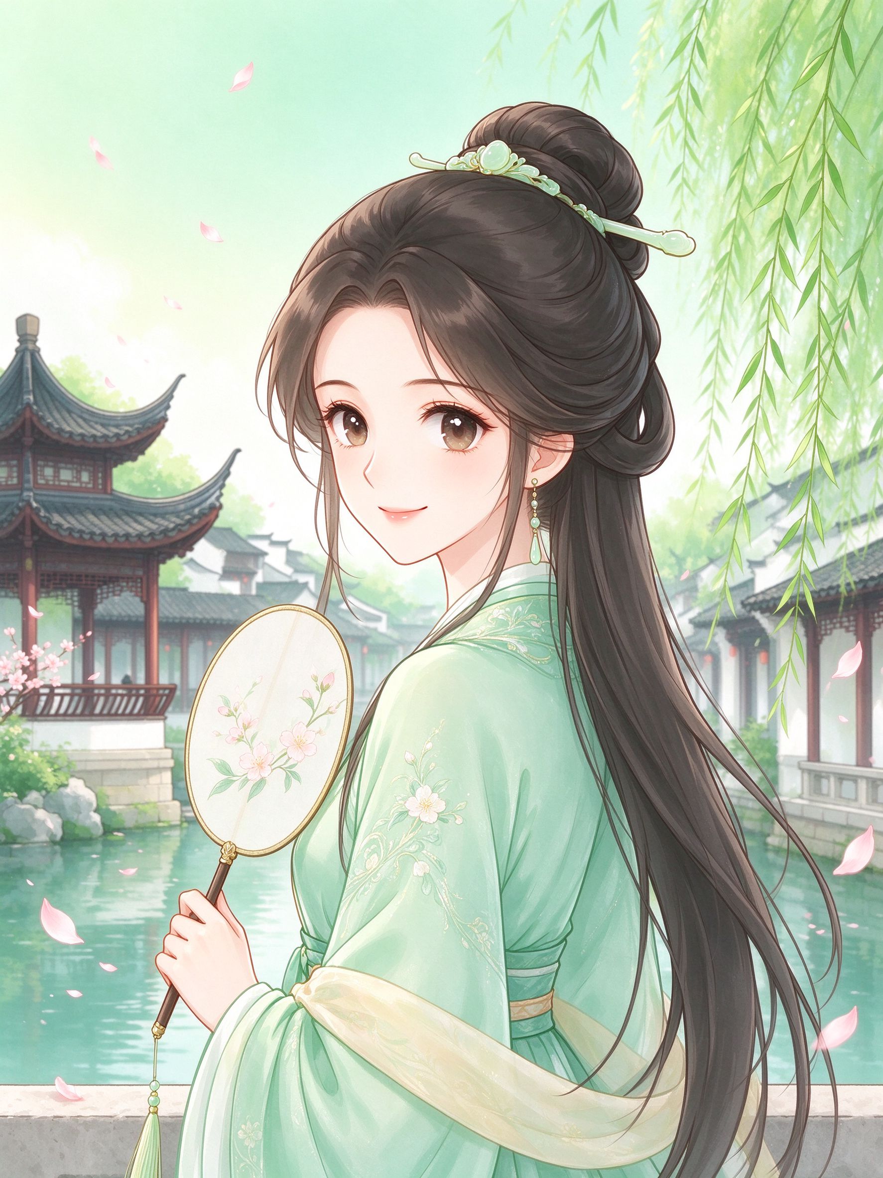 漫画封面：青丝引